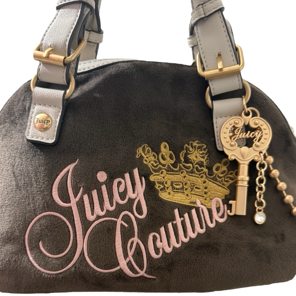 Juicy Couture The Key To Juicy Dome Satchel Crossbody - Picture 4 of 5